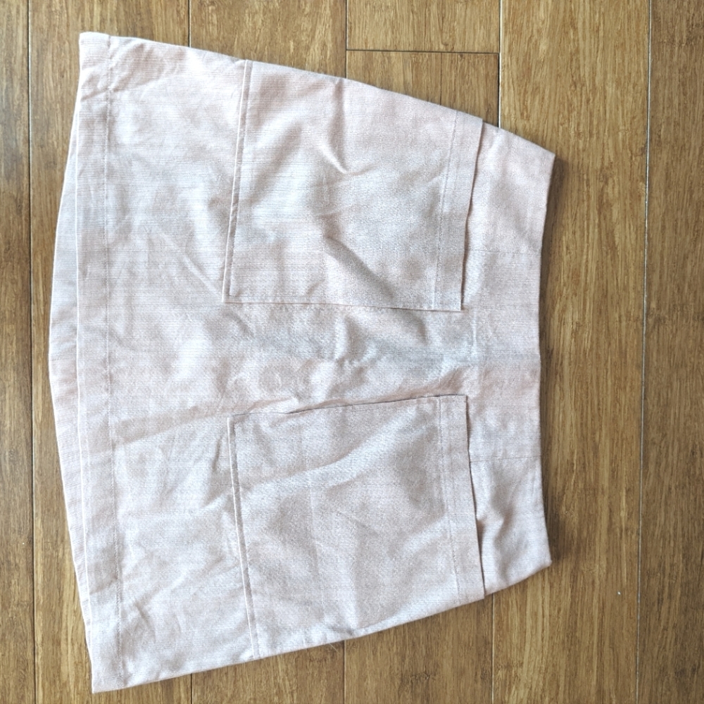 Whimsy+Row mini skirt light pink